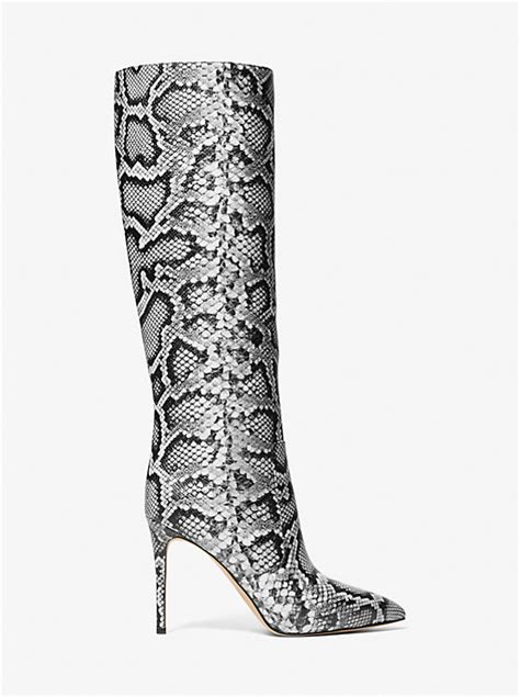 rue snake knee boots